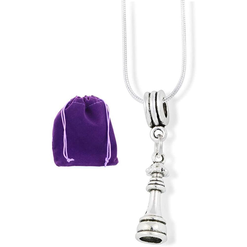 Chess Queen Necklace Pendant Jewelry